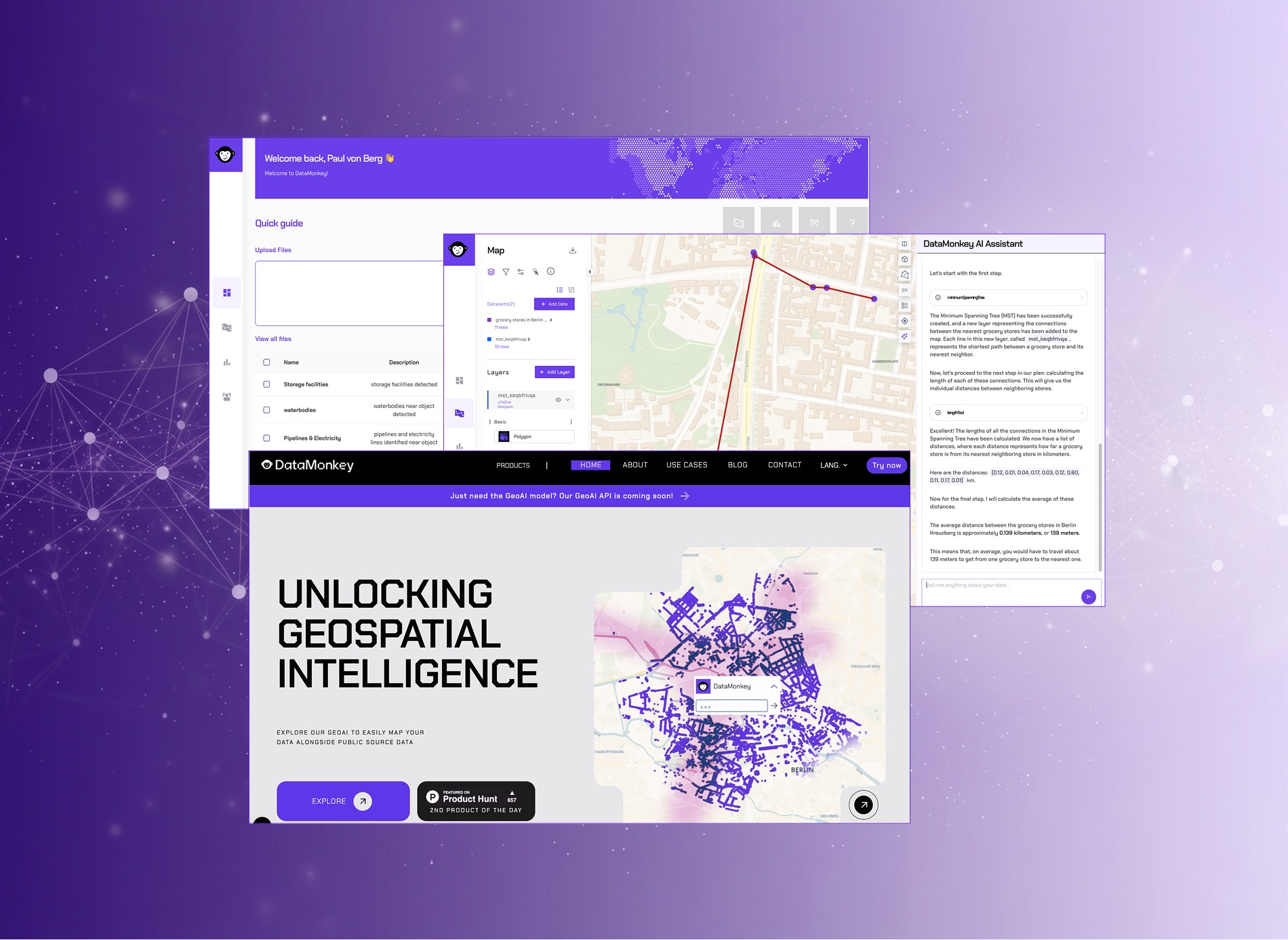 KI-Agent für Geodatenanalyse – Datensuchmaschine für Data Scientists