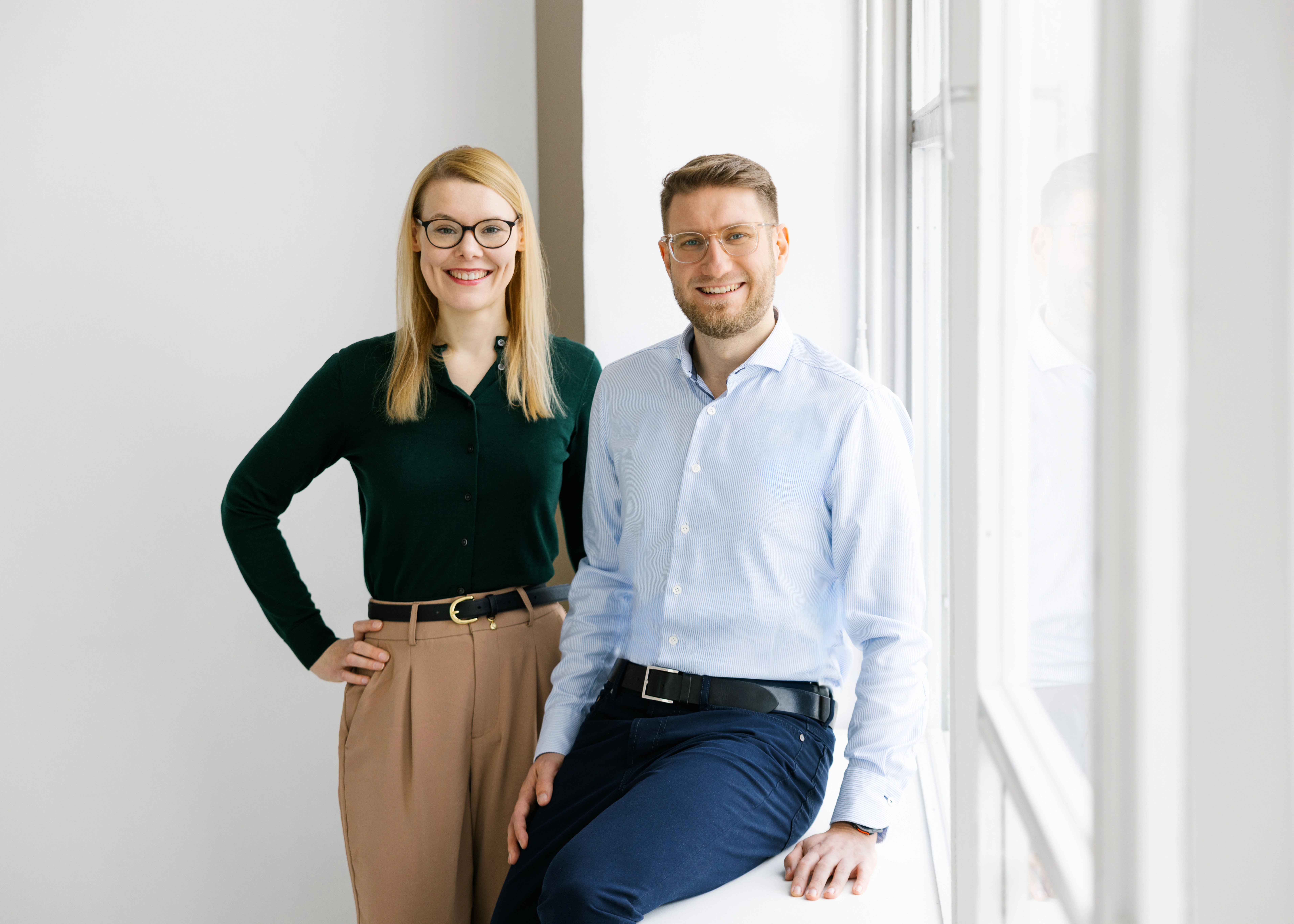 Paul von Berg und Irene Ternes – Gründer von Aivisory